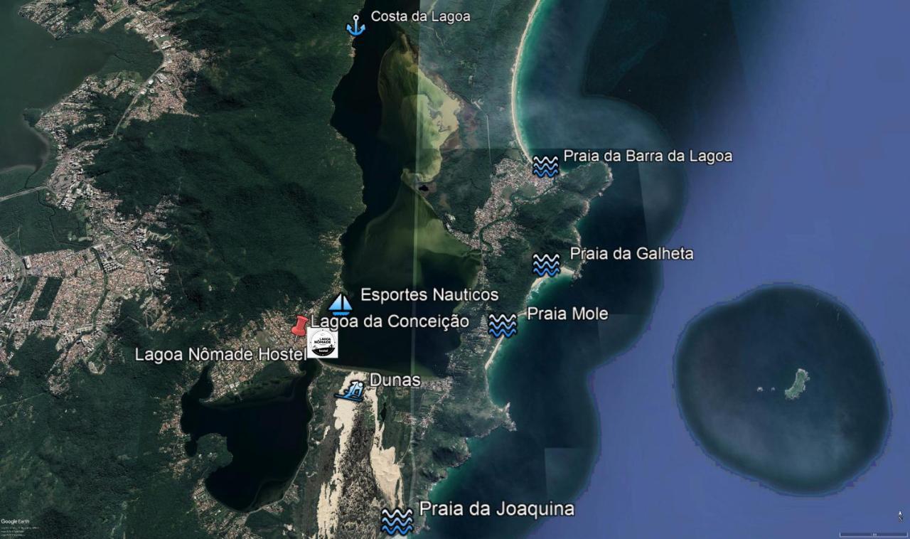 Lagoa Nomade Hostel Florianópolis Exteriér fotografie
